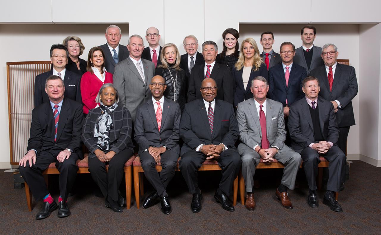 Group photo of 2018 Board of Trustees