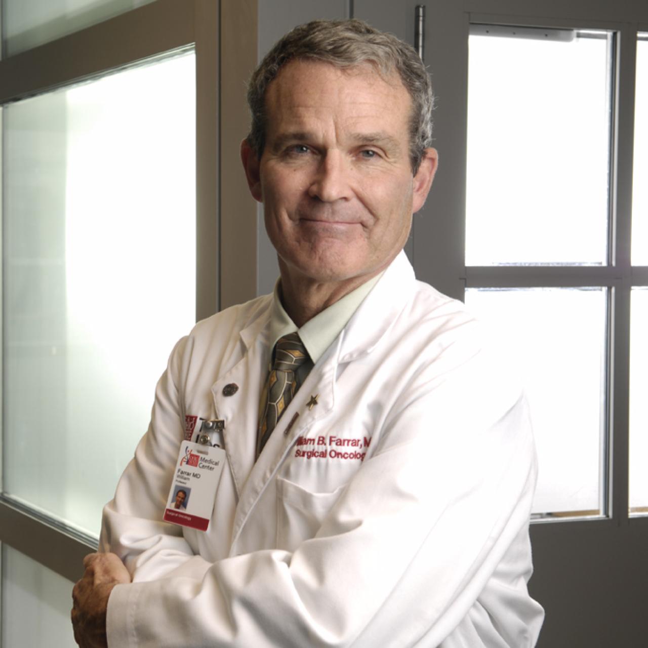 Image of William B. Farrar, Interim CEO, Arthur G. James Cancer Hospital and Richard J. Solove Research Institute