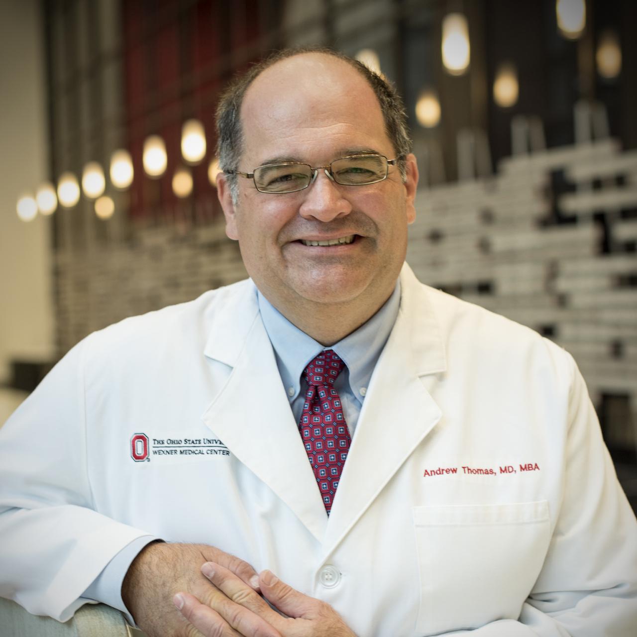 Image of Andrew M. Thomas, Chief Clinical Officer, Wexner Medical Center