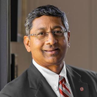 Ohio State's executive vice president and provost, Dr. Ravi Bellamkonda